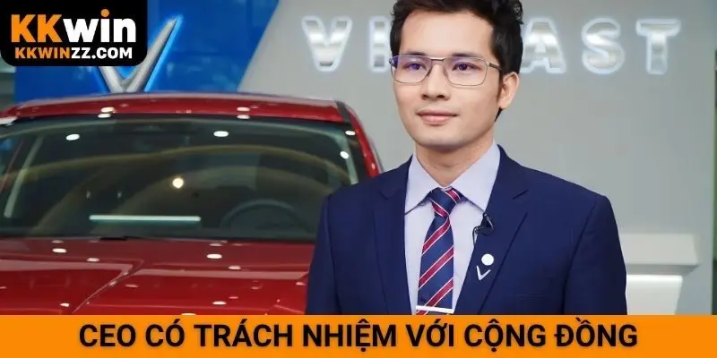 CEO có trách nhiệm với cộng đồng